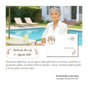 Carta da Avó Ly 2 - Agosto 2026